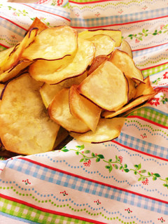 秋の野菜でおやつ☆サツマイモチップス-レシピのメイン写真