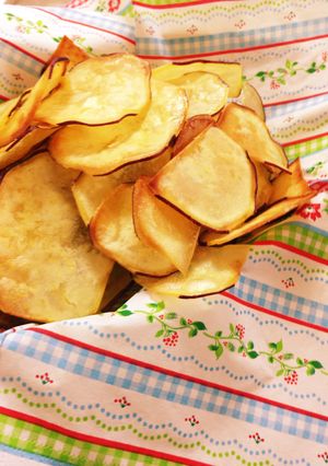 秋の野菜でおやつ☆サツマイモチップス-レシピのメイン写真