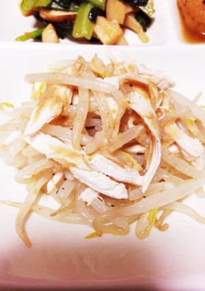 ささみともやしの和え物-レシピのメイン写真