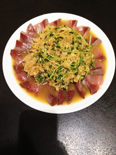 煮魚をリメイクカルパッチョ♪-レシピのメイン写真