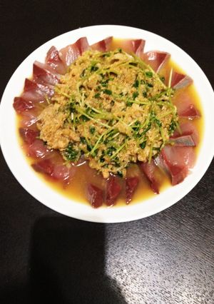 煮魚をリメイクカルパッチョ♪-レシピのメイン写真