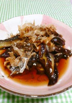 揚げずに☆煮浸ししちゃって茄子(^O^)-レシピのメイン写真