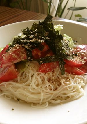 サラダ素麺-レシピのメイン写真