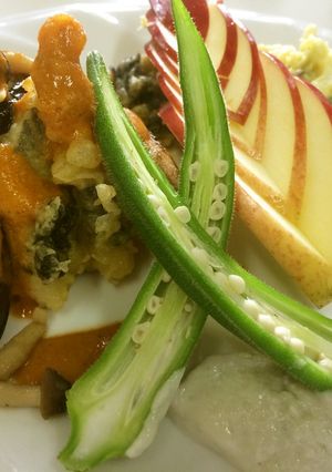 ☆あなごと季節野菜のモホピコンソース　☆-レシピのメイン写真