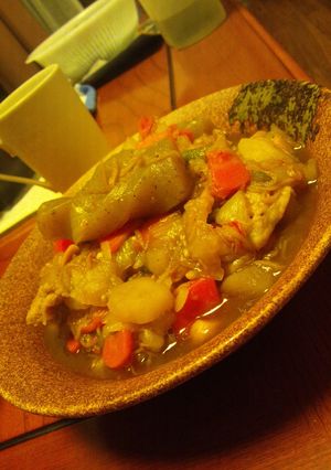 薩摩芋を使った彩り肉じゃが-レシピのメイン写真