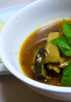 焼肉たれ使用★ダイエットスープカレー-レシピのメイン写真