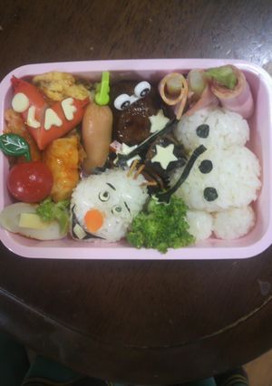 オラフ 頭取って〜面白キャラ弁当-レシピのメイン写真