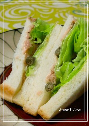 シンプル仕立ての❁ツナサンド-レシピのメイン写真