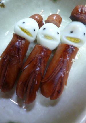 ソーセー人とウインナー星人のハーフ-レシピのメイン写真