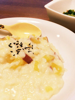 豆乳と塩麹で作るさつまいも粥-レシピのメイン写真