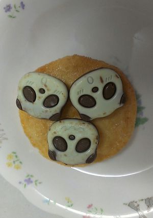 さくさくぱんだ ぱんだせんべ-レシピのメイン写真