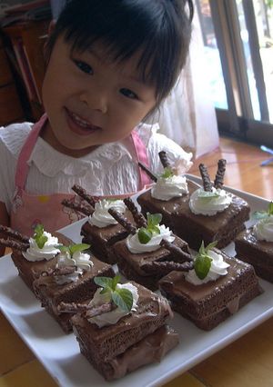 (◕ฺ‿◕ฺ✿ฺ) ♪スクエアショコラ♪-レシピのメイン写真