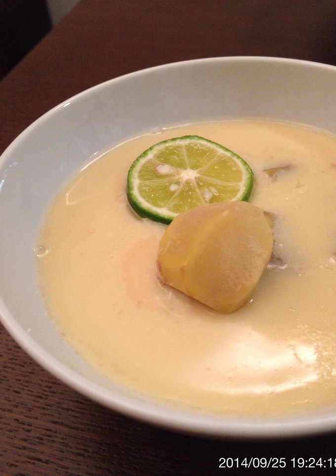 栗の茶碗蒸し、基本配合-レシピのメイン写真