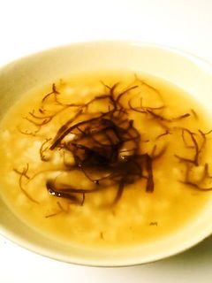 ☺三杯酢のもずく酢で簡単♪もずく雑炊☺-レシピのメイン写真