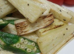 まこもだけの炒め物(下処理のしかた)-レシピのメイン写真