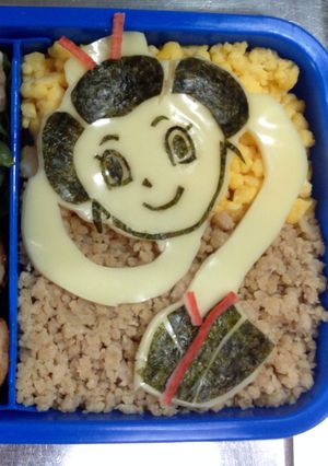 妖怪ウォッチ キャラ弁 ろくろ首-レシピのメイン写真