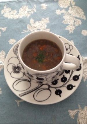 レンズ豆のスープ-レシピのメイン写真