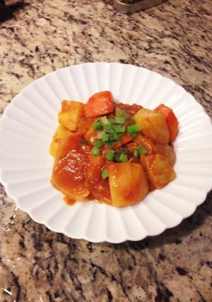 赤い肉じゃが-レシピのメイン写真