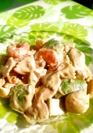 ☺簡単♪海老とアボカドのパスタサラダ☺-レシピのメイン写真