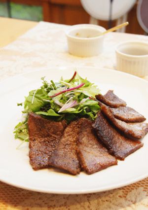 近江牛焼き肉の香草添え-レシピのメイン写真