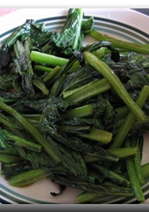 油菜（YU-CHOI）の炒め物-レシピのメイン写真