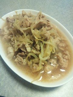 豚肉とモヤシのポン酢炒め-レシピのメイン写真