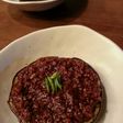 おいしおす♪賀茂なすの肉味噌かけ