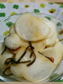 簡単!カブの浅漬-レシピのメイン写真