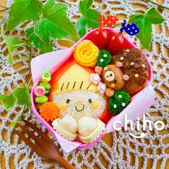 รูปของ キャラ弁＊赤ずきんちゃん♡