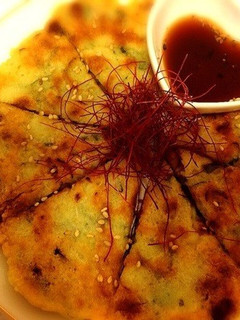 丸ごと白葱と納豆のカリカリチヂミ☆-レシピのメイン写真