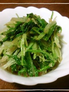 水菜の胡麻和え-レシピのメイン写真