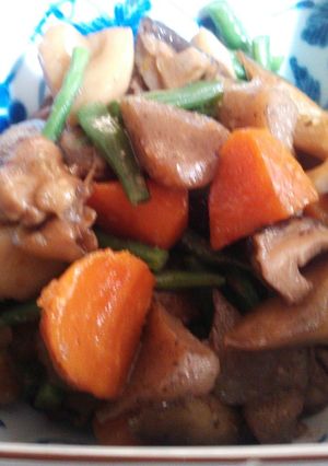 鶏と根菜のうま煮-レシピのメイン写真