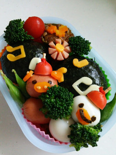 簡単でかわいい運動会がんばれ弁当‼-レシピのメイン写真