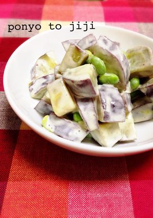 さつまいもと枝豆の簡単サラダ♡-レシピのメイン写真