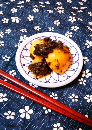 簡単!味噌梅シソにんにく漬け-レシピのメイン写真