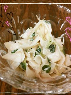 簡単♡病みつき食感♪我が家の大根サラダ-レシピのメイン写真