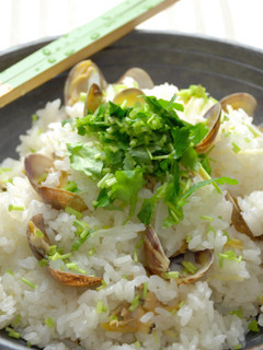 土鍋で炊飯☆あさりと大根の深川飯-レシピのメイン写真