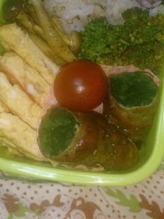 肉巻きほうれん草~お弁当のおかず~-レシピのメイン写真
