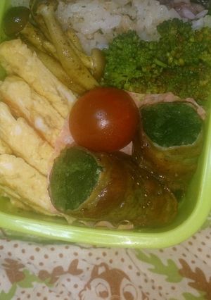 肉巻きほうれん草～お弁当のおかず～-レシピのメイン写真