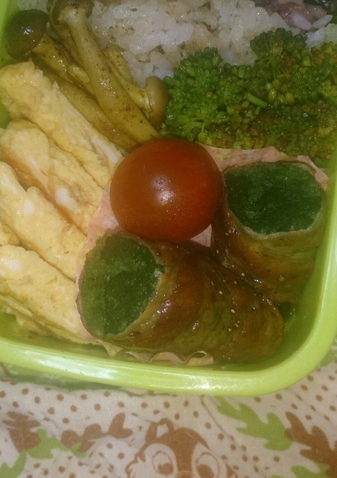 肉巻きほうれん草～お弁当のおかず～-レシピのメイン写真