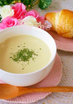 さつまいもの♡豆乳ポタージュスープ-レシピのメイン写真