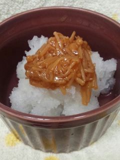 ☆簡単おつまみ☆なめたけ大根-レシピのメイン写真