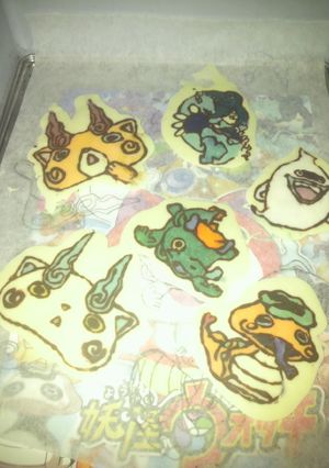 妖怪ウォッチ キャラチョコ-レシピのメイン写真