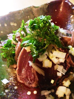薬味たっぷり カツオのタタキ-レシピのメイン写真