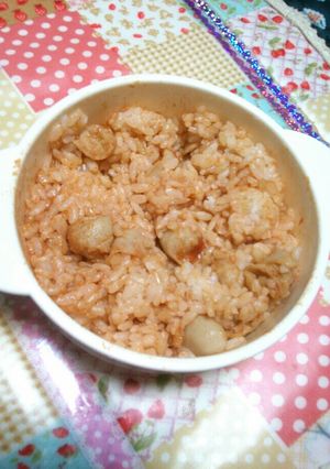 ウインナーケチャップご飯-レシピのメイン写真