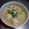 生姜であったか♪鶏団子スープ
