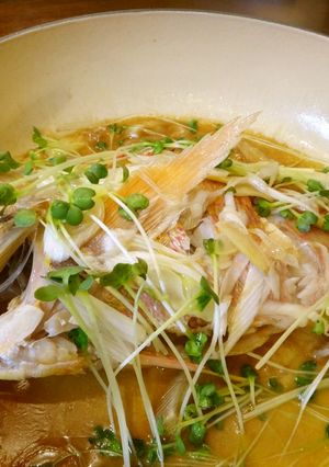 清蒸魚風 魚の丸ごと蒸し-レシピのメイン写真