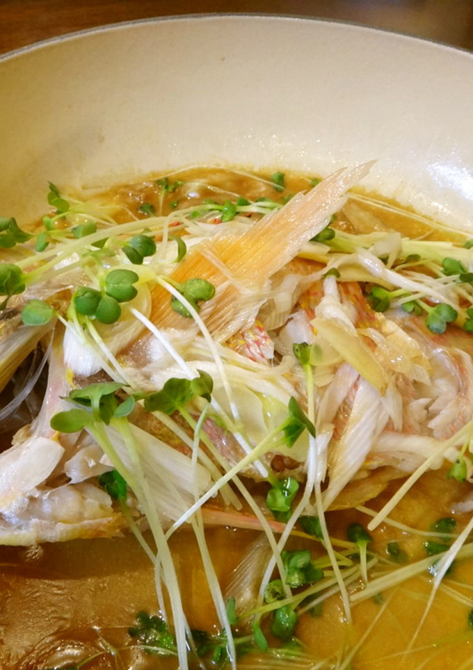 清蒸魚風　魚の丸ごと蒸し-レシピのメイン写真