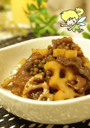 ✿牛肉と蓮根の甘辛実山椒煮✿-レシピのメイン写真