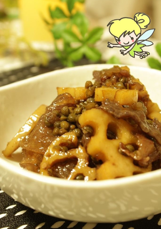 ✿牛肉と蓮根の甘辛実山椒煮✿-レシピのメイン写真